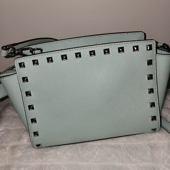 Michael Kors Mint Green Crossbody Bag-SOLD - Picture 9 of 13